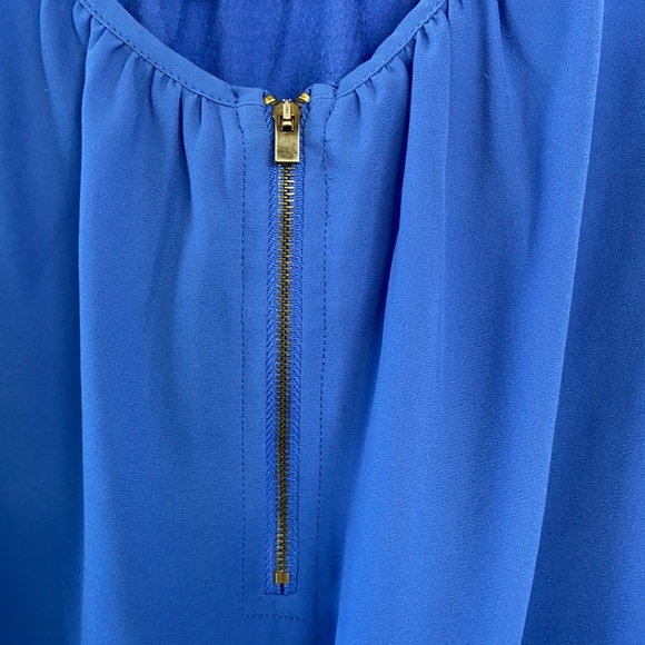 Express Blue Camisole with Zipper - Picture 3 of 4